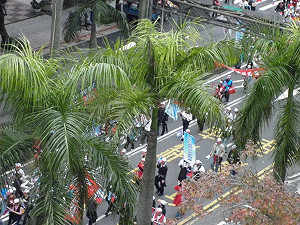 選前最後假日  藍北中花東同步遊行