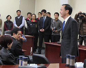 上任第一把火？  朱廢「馬政」中山會報