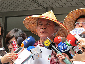 蔡兩岸定位  林義雄：照黨綱唸 有那麼難嗎