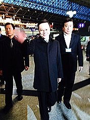 「王張會」啟程  王郁琦：此行不容易