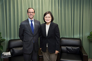 小英會美前國安高層：致力維持兩岸關係穩定