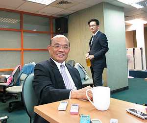 綠下週中常會  蘇將提中國事務委員會