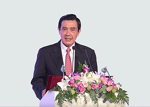 未批連戰 馬對中共稱領導抗戰感到遺憾