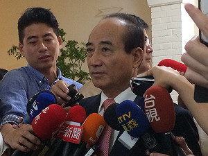 朱假傳聖旨？王金平：不曉得，你們自己認定