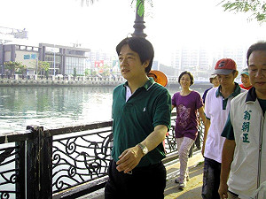 郭添財獲李全教相挺   賴清德要提升台南國際性