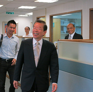 謝長廷願赴北京觀賽 黨內有雜音