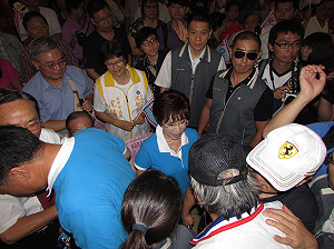 與小英同在台中 洪秀柱：台灣就巴掌大