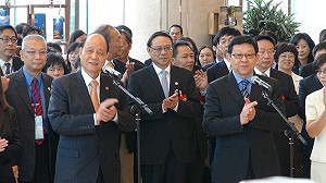 會談歡迎式 陳德銘：今後道路不會一帆風順