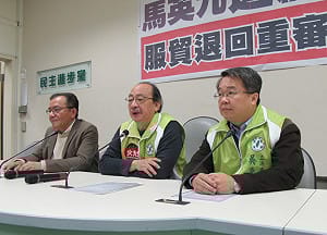 解決爭議  柯建銘：馬需道歉及服貿重審