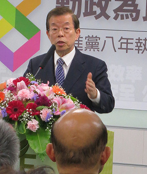 謝長廷：是「書」的發表會  但是要贏