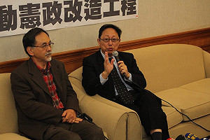 姚立明林濁水籲雙英會  共推內閣制