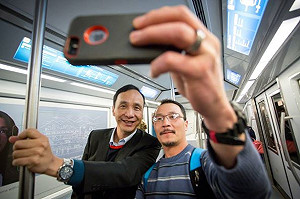 臉書遭中國網友灌爆  朱立倫聲援蔡英文