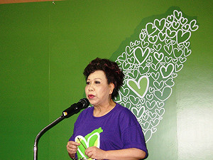 參選總統  黃越綏：當選後推獨立公投