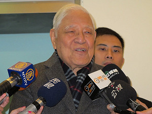 李登輝：朱立倫同意一起關心憲改