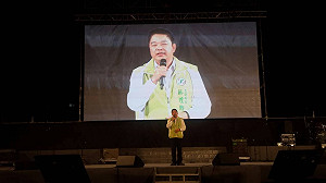 蔡煌瑯宣布參選南投立委 許淑華稱不容易