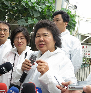 藍提本外勞薪資脫鉤  陳菊強烈反對