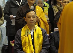 王如玄下午說明軍宅 朱坦言已影響選情