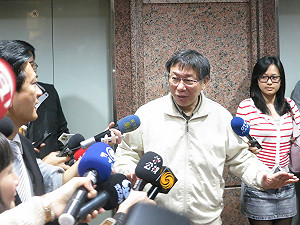 柯文哲會蘇  入黨與否外界高度矚目