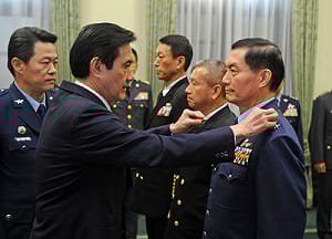 馬英九：明年底完成募兵制的目標