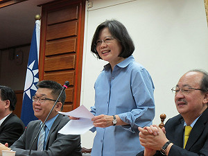 蔡英文籲國民黨：別用不在籍投票綁架修憲案