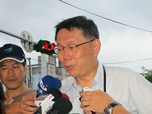 柯文哲：北市長選舉 在野力量不要分散