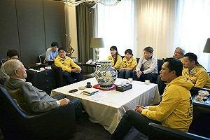 時代力量拜會 李登輝期勉以「三義」精神參政