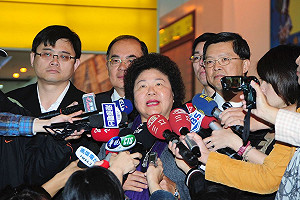 再戰高雄？ 陳菊：我不連任才是新聞