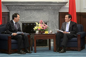 見電信業者  馬英九：將讓台灣村村有寬頻