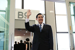 總統出訪首過境紐約  「馬彭會」引矚目