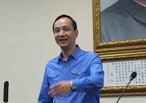 黨慶大會獨缺柱  朱立倫：不曉得 再聯絡