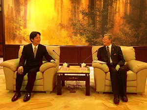 脫稿演出   賴清德在中國大談台獨共識