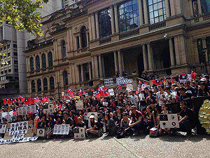 外館索抗議學生名單？外交部：絕無此事