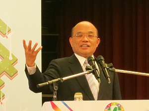 蘇謝對罵  蘇貞昌：無關主席選舉