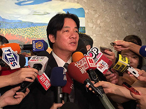 稱陳菊適任蔡競選主委 賴清德避答副手問題