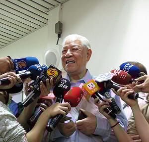 馬宣布參選黨主席 李登輝：現在講，不好吧