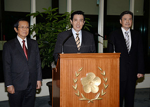 張志軍來台意義  馬：兩岸發展不受學運影響