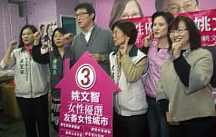北市藍八仙過海破局  姚文智攻下1席