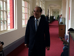 場勘後援會辦公室 王金平：不分區順其自然