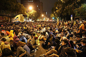 5大專協會籲學生  以理性方式收場