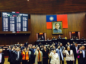 藍提散會記名表決  綠廢特偵組功敗垂成