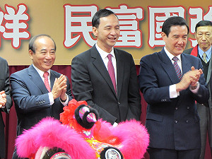 吃粥化心結  朱立倫：王金平會開始輔選行程