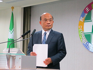 蘇貞昌：外侮當前  罷馬時機不宜