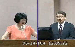 立委問共軍拿菜刀攻金門 高廣圻偷笑：會因應