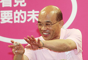 角逐黨魁否  蘇貞昌還沒決定