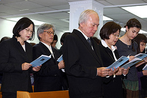 林義雄：蔡英文是非常適當的總統人選