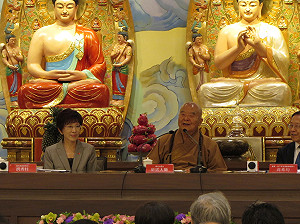 星雲：若洪秀柱勝利 領導台灣人做中國人