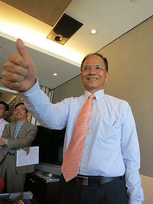 游錫堃表態 牽動新北市選情