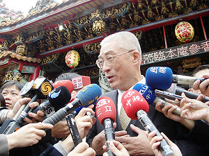 吳敦義：環評過 北宜直鐵就動工