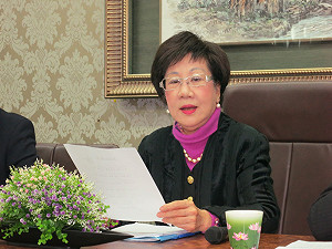 呂秀蓮：無需為民共交流 凍結台獨黨綱