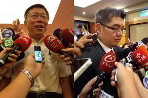 連勝文獲商業會力挺  連、柯巧妙未同台